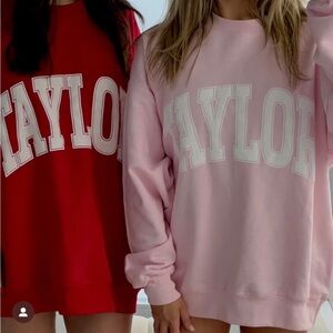 The Bar pink TAYLOR sweatshirt